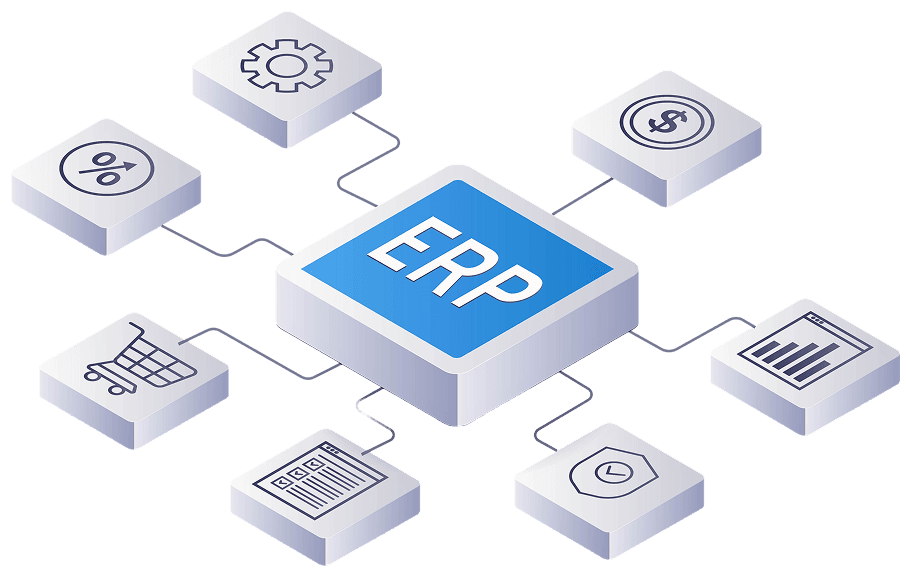ERP implementation illustration